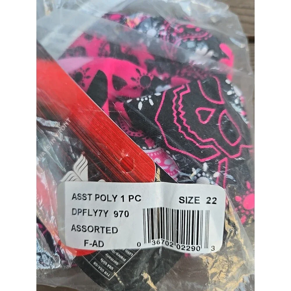 TYR DuraFast Elite Rockstar Diamondfit 1 Pc Swim Pink/black Youth Girl Sz 22 New